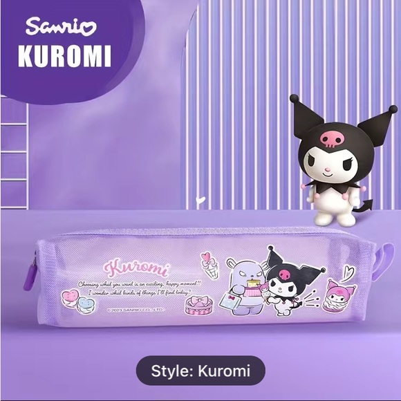 SANRIO HELLO KITTY PENCIL CASE FILLED 6 pencils ✏️ ✏️✏️✏️✏️✏️✏️✏️✏️ - Picture 3 of 12